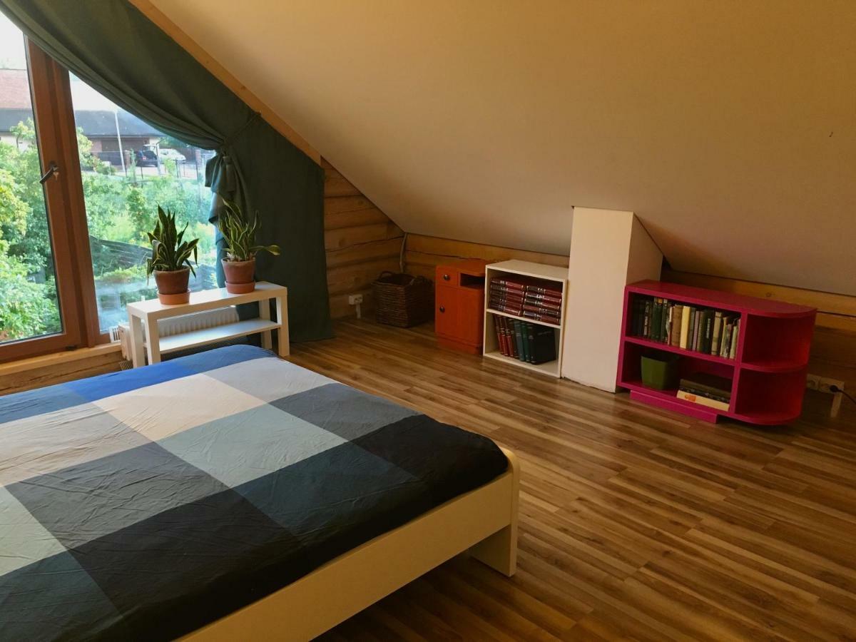 Room In A Scandinavian Style House Vilnius Esterno foto